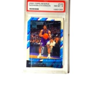 2000 Topps Reserve Deshawn Stevenson NBA Trading Card PSA 8 Mint